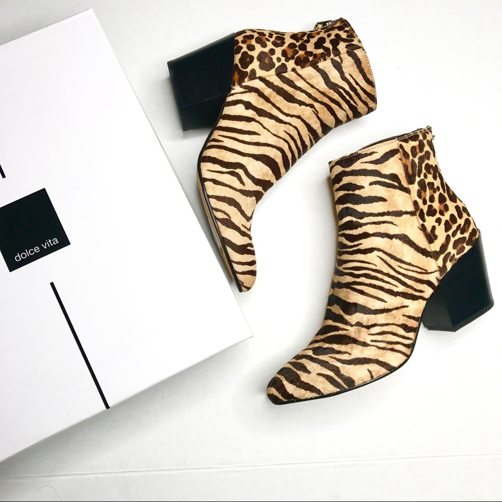 SOLD💕Dolce Vita Coltyn Calf Hair Bootie - Picture 8 of 8